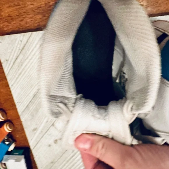 Nike Blazer Mid Youth Kids White Black Blue High Top Sneakers DA4086 108 Size 5Y - Picture 5 of 6